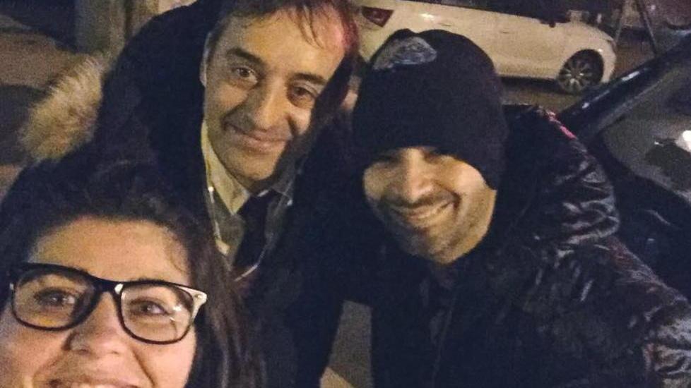 Al ritorno al Castellani scatta il selfie
