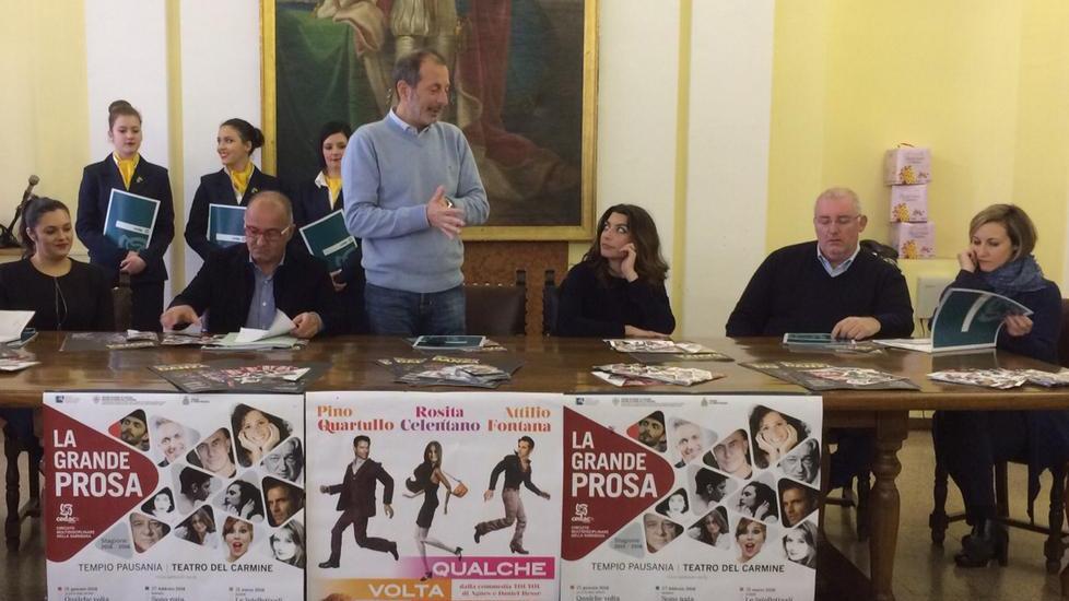 Si apre il sipario sulla grande prosa