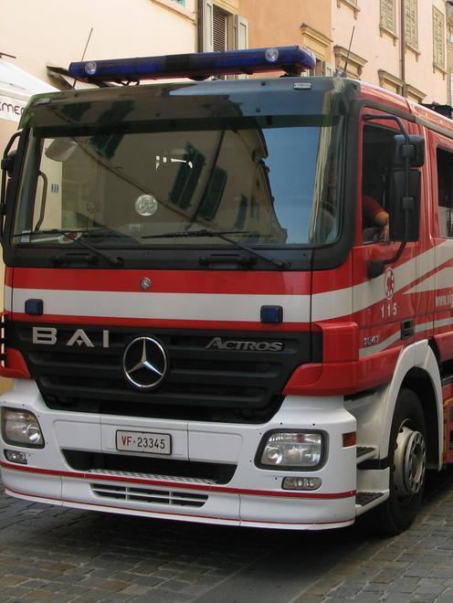 Incendio, due bimbi all’ospedale 