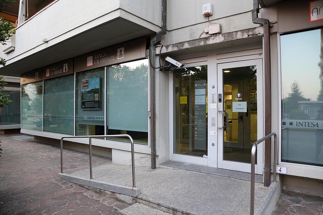 La filiale del mirino dei banditi