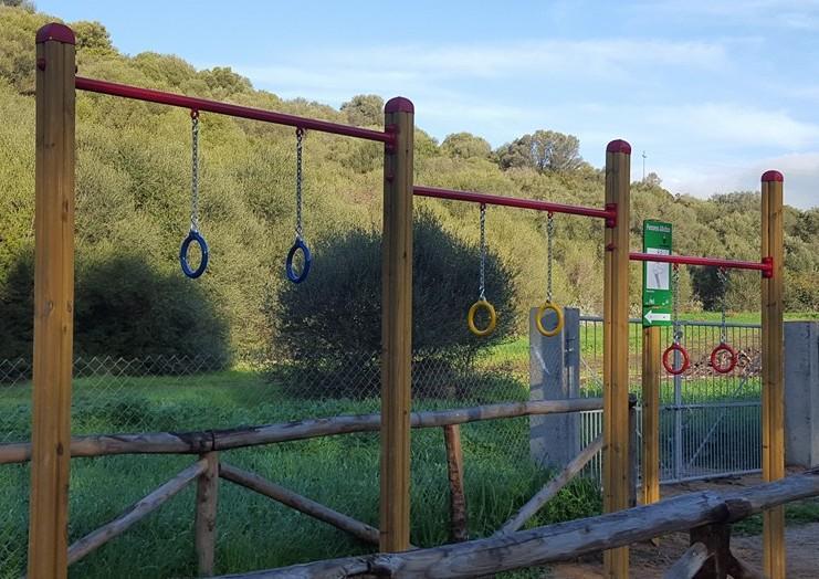 Un percorso tra la natura e il fitness