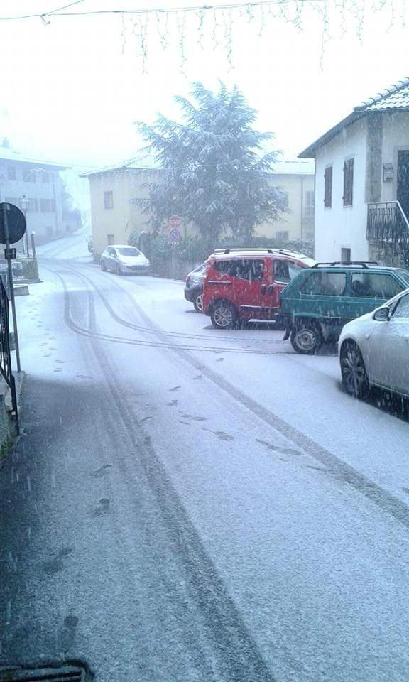 È arrivata la neve in Garfagnana 