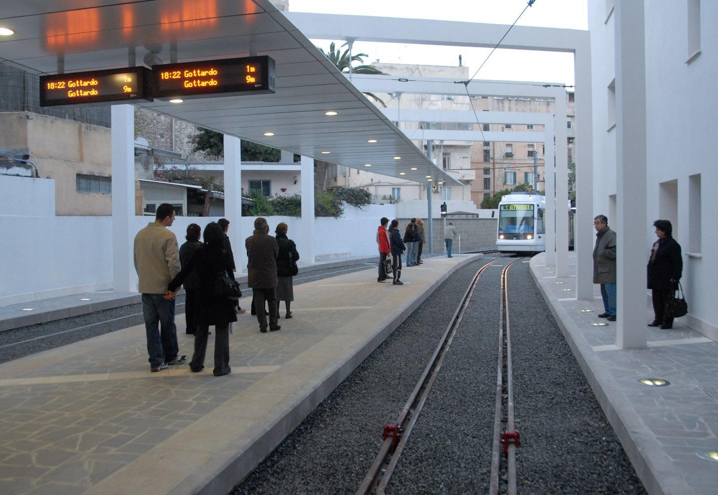 La metropolitana di Cagliari