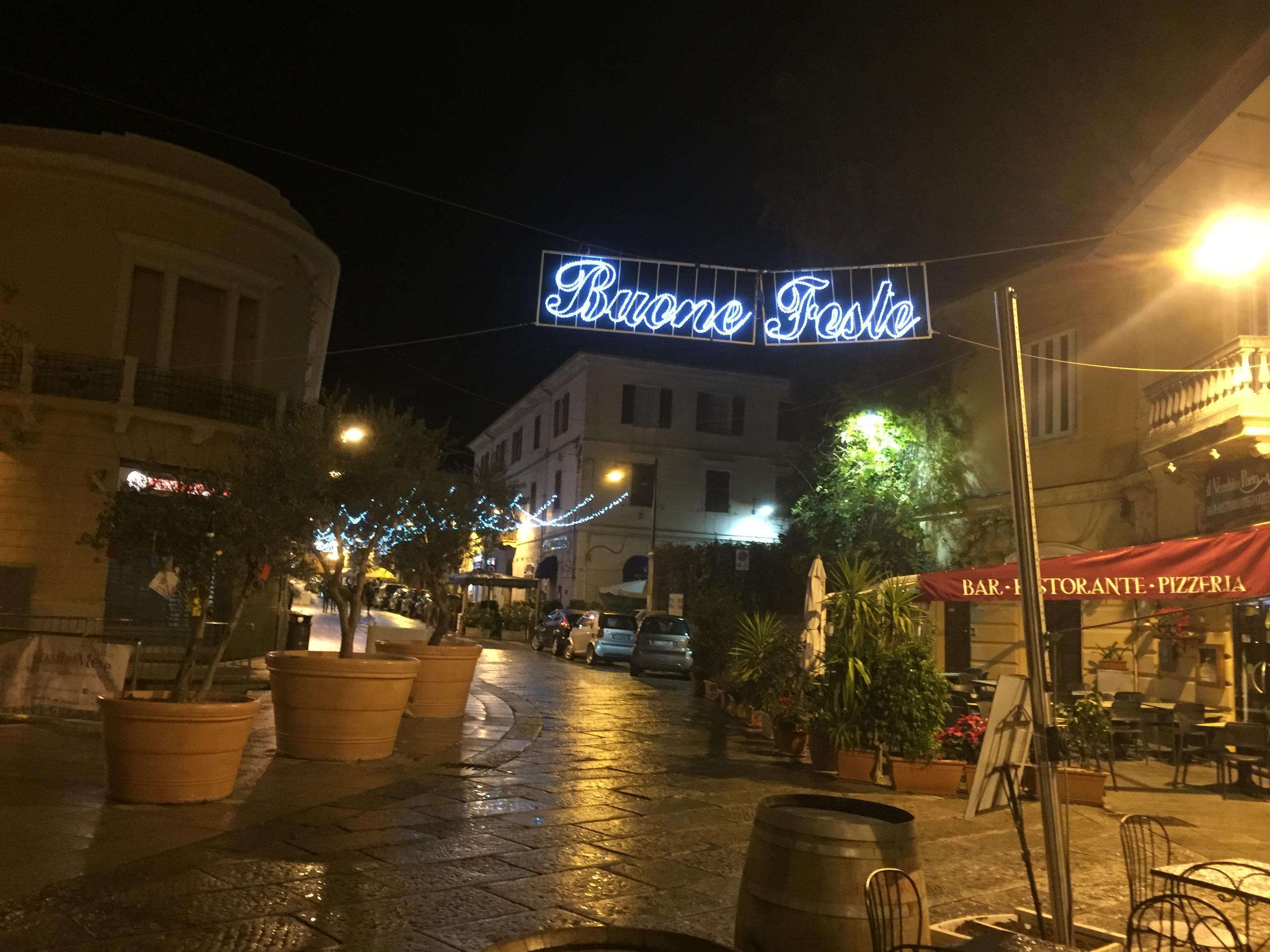 Il Corso Umberto in una fota scattata il 14 gennaio