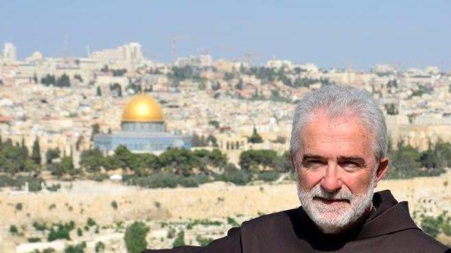 Il vescovo Rodolfo Cetoloni a Gerusalemme nel 2014