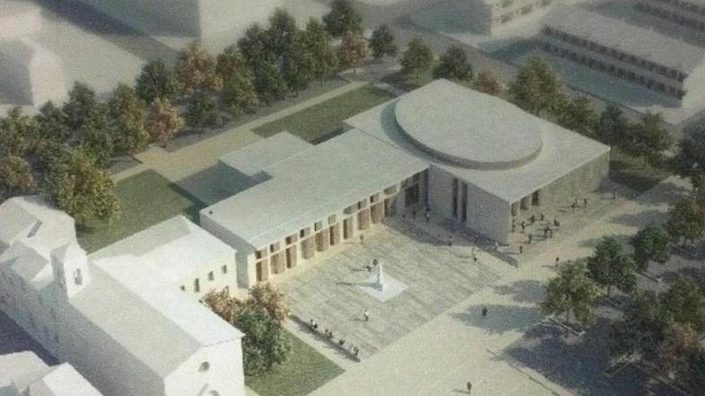 Sul palco per costruire una chiesa tutta nuova