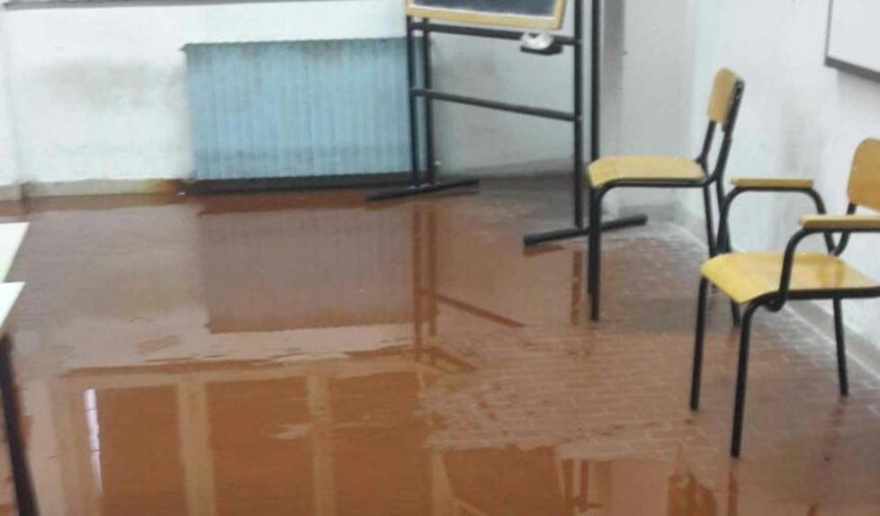 Aula allagata al Vallisneri 