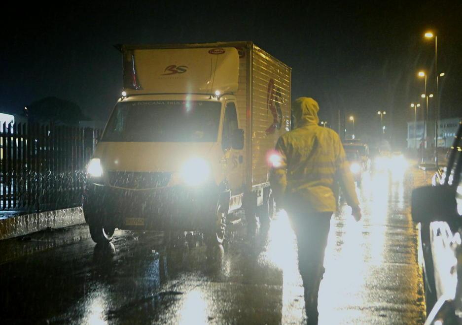 Strade allagate: sottopassaggio ko 