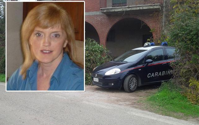 ll podere dove è stato ritrovato il corpo di Giuseppina Pierini. Nel riquadro la figlia Maria Grazia Guidoni