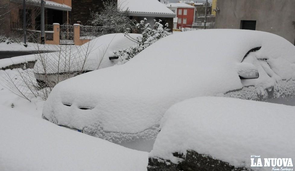 Allerta meteo, gelo e neve in Sardegna anche domenica