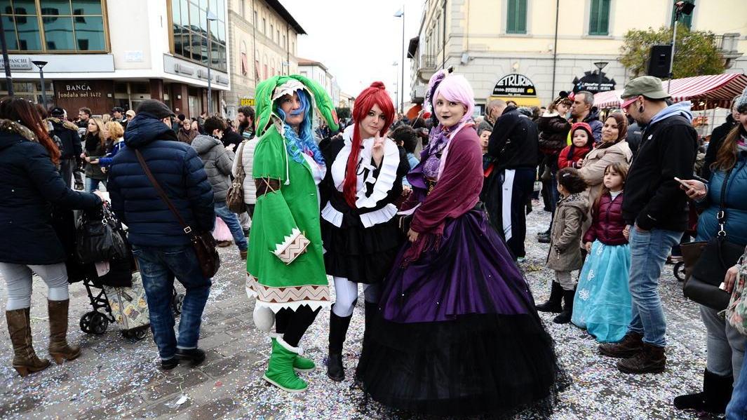 L'edizione 2015 del carnevale a Cecina