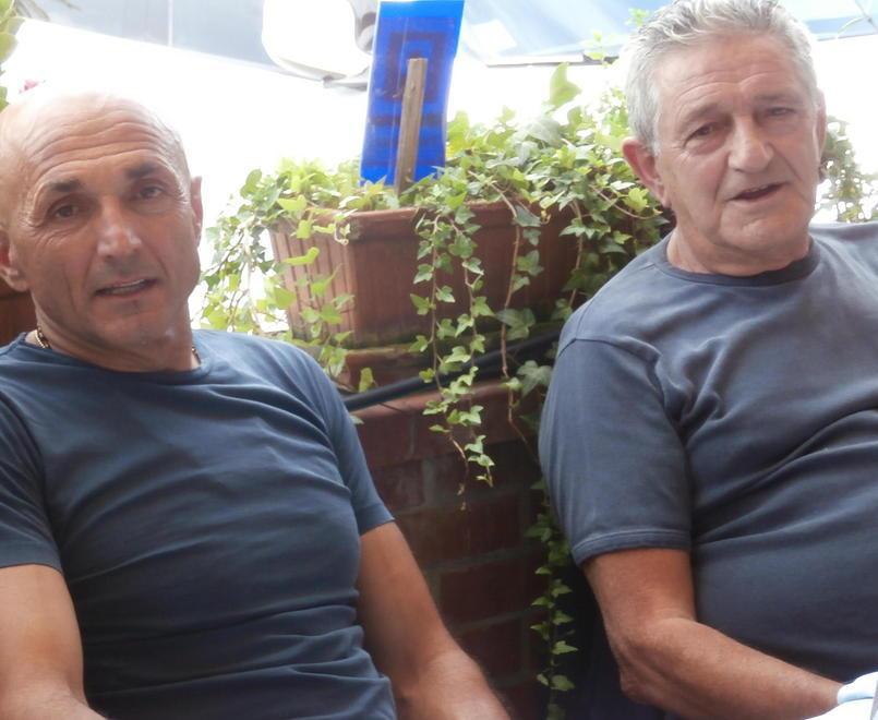 Da Pancino, con Orrico e Spalletti 