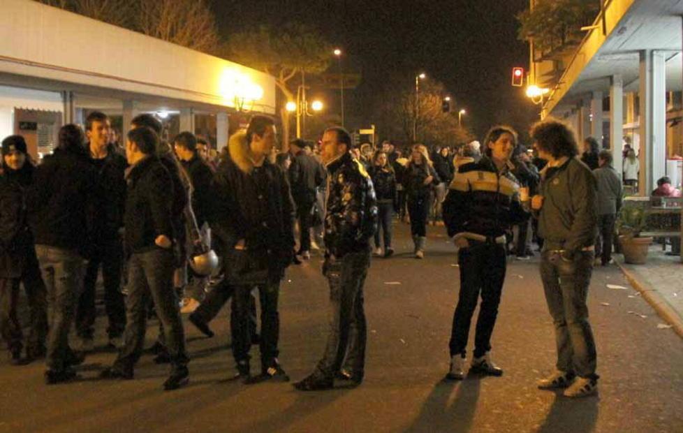 Musica alta e caos, movida sotto accusa 