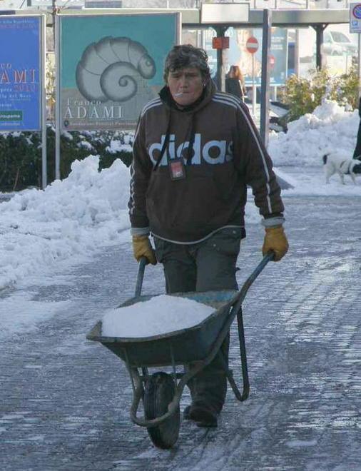 Rischio neve anche in città 