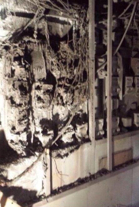 Quadri elettrici a fuoco evacuato un condominio 