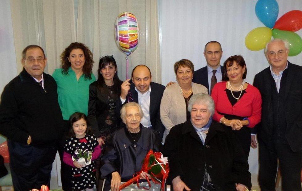 Festa per la prima centenaria 2016 