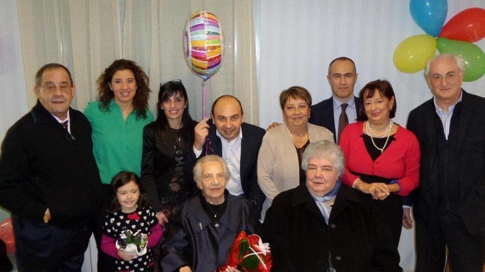 Festa per la prima centenaria 2016