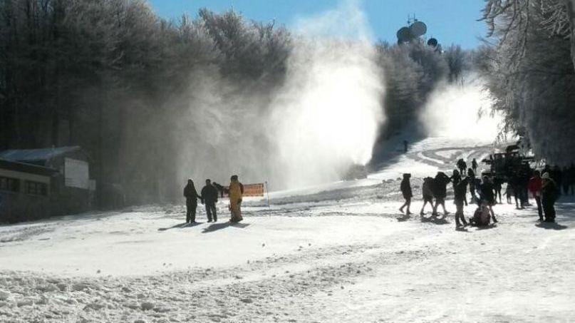 Amiata finalmente bianca, ma ancora non si scia