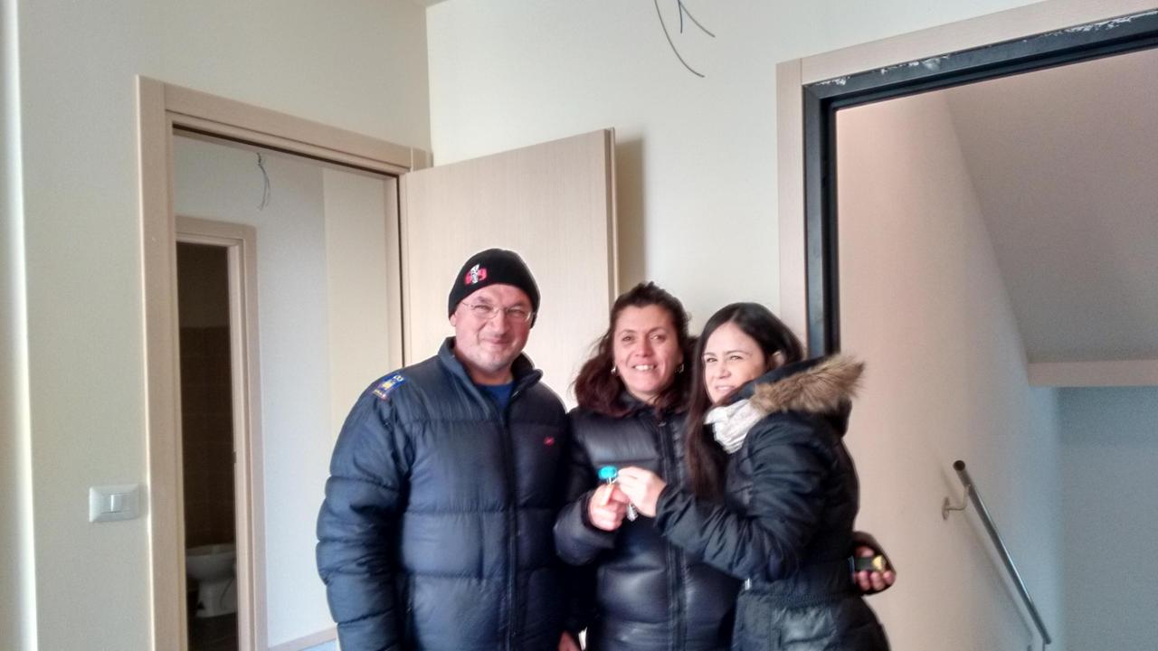 Consegnate 19 nuove case in Corea alle famiglie della Chiccaia