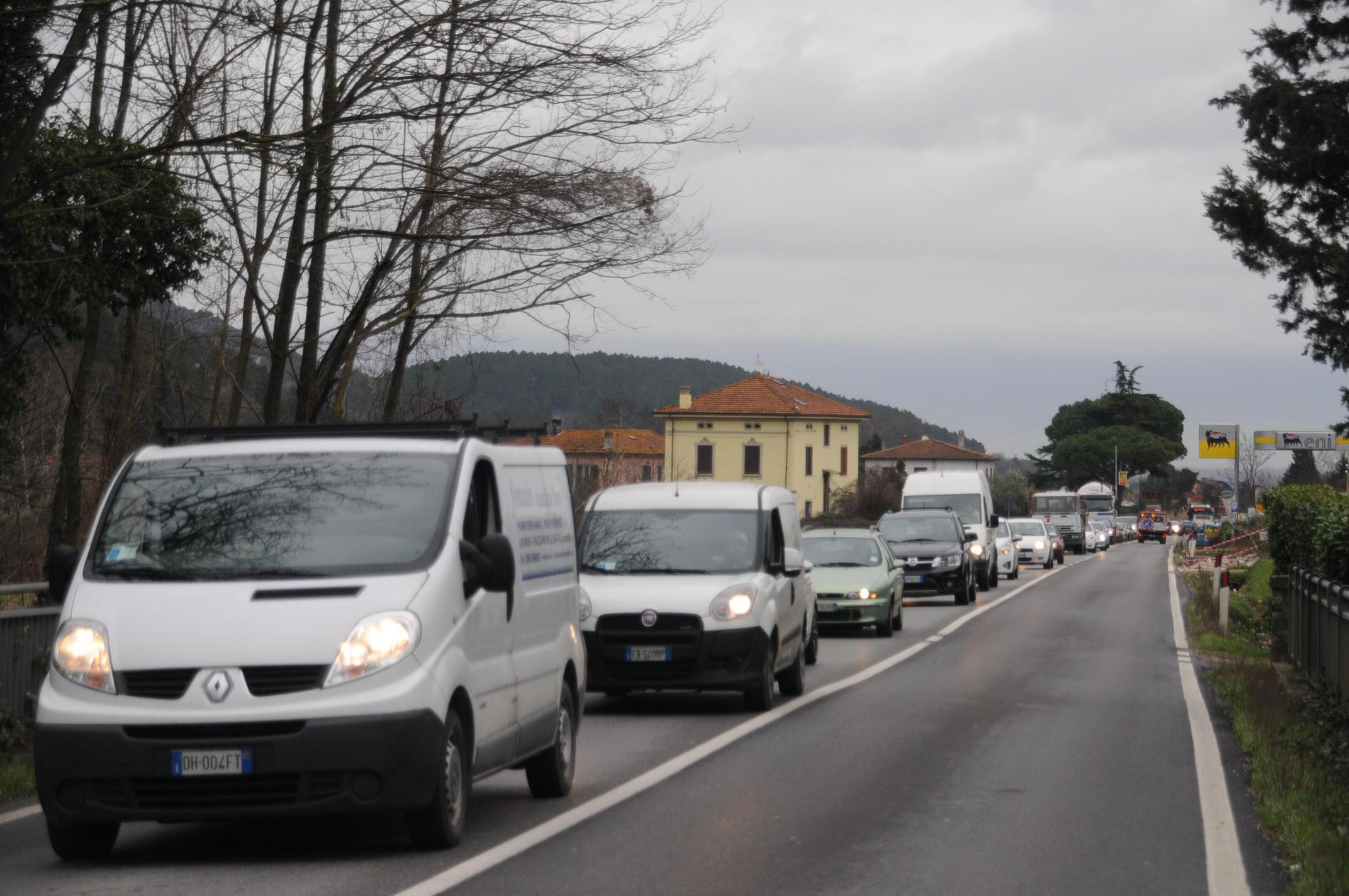 Ancora un sinistro tra tre macchine a San Lorenzo a Vaccoli