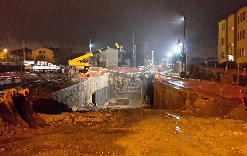 Scavi finiti, adesso via alla costruzione del tunnel per le auto
