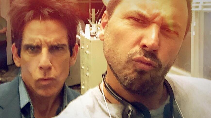 Selfie sul set per Giovanni Settesoldi con Ben Stiller