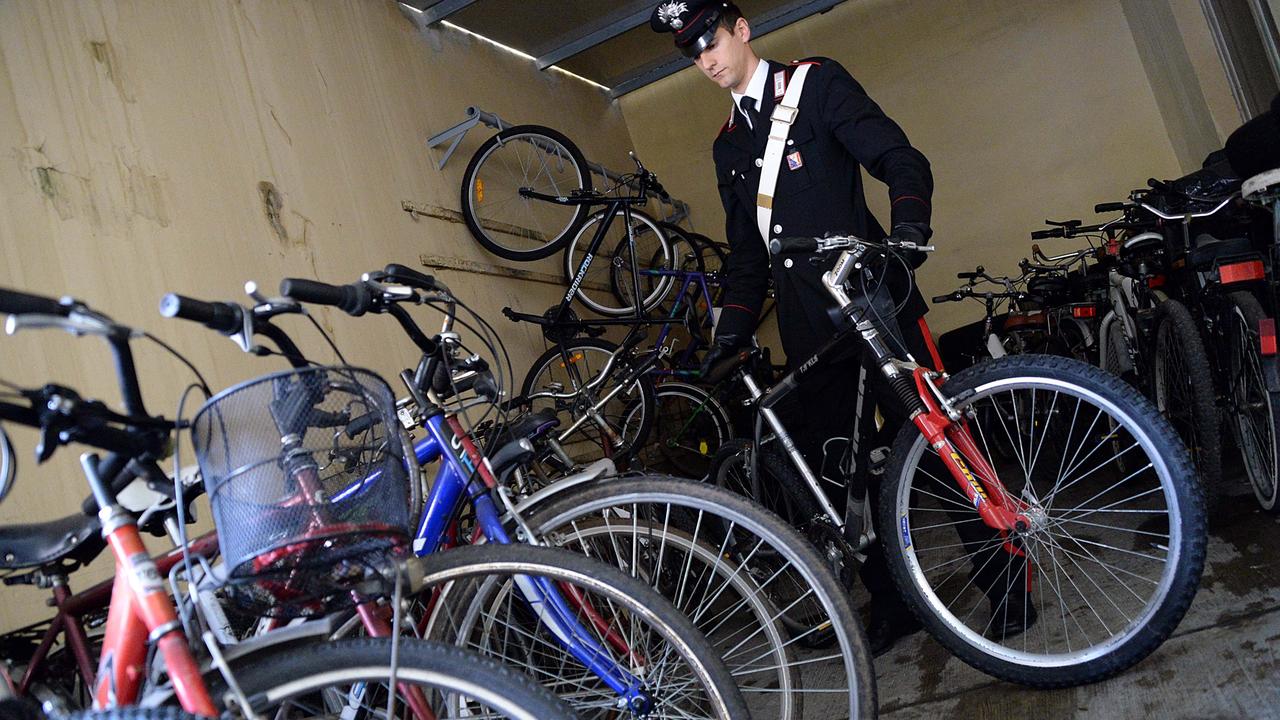 Il recupero di alcune biciclette rubate