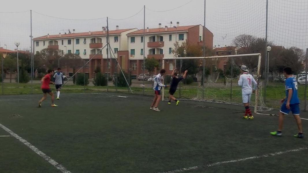 Ragazzi al campino della Ladronaia