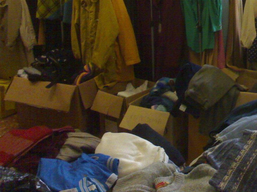 Caritas, gli indumenti saranno confiscati 