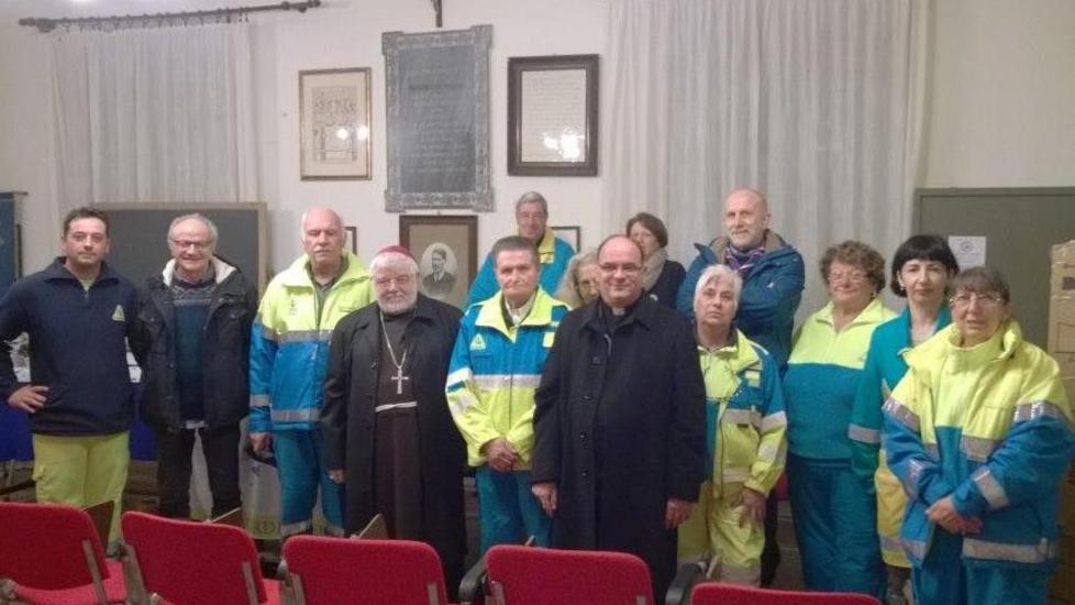 Il vescovo visita la Misericordia