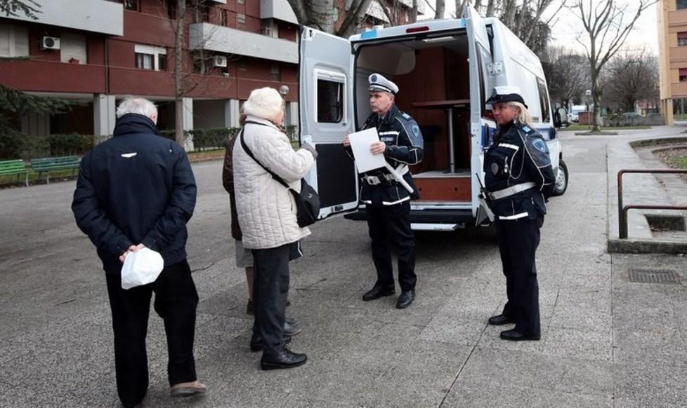 Denunce in camper con i vigili 