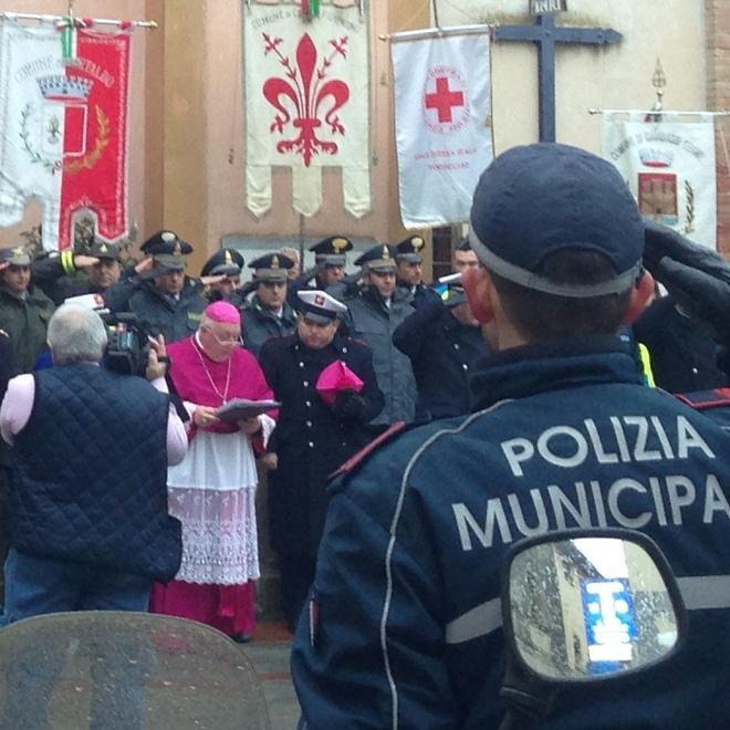 «Grazie per il lavoro che svolgete» Il vescovo benedice i vigili urbani
