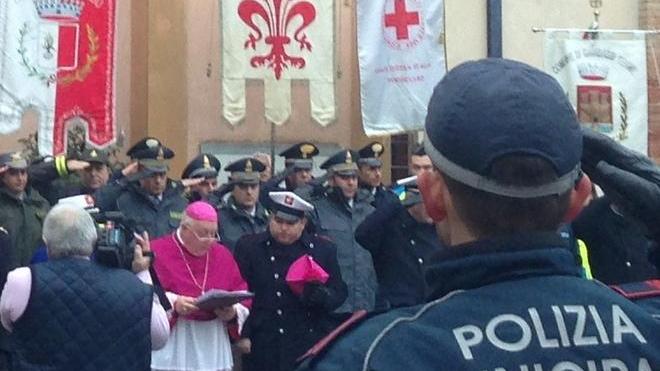 «Grazie per il lavoro che svolgete» Il vescovo benedice i vigili urbani