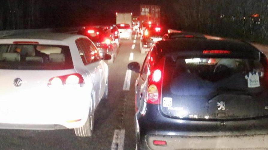 Due incidenti in 24 ore, Variante di nuovo in tilt