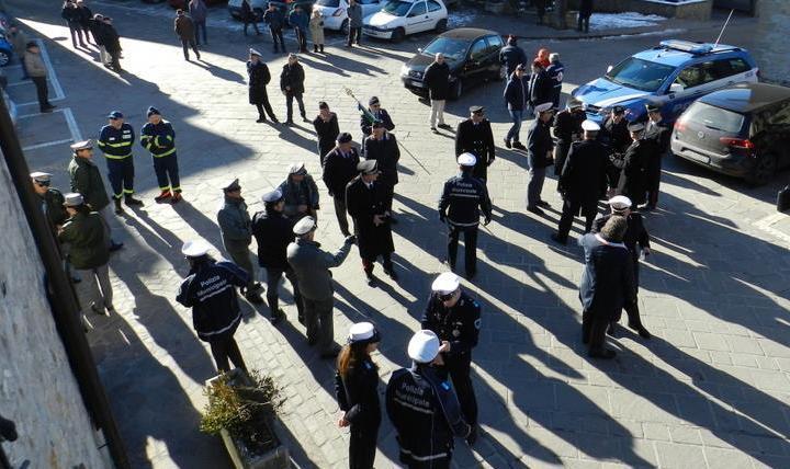Le polizie municipali per San Sebastiano festeggiano insieme