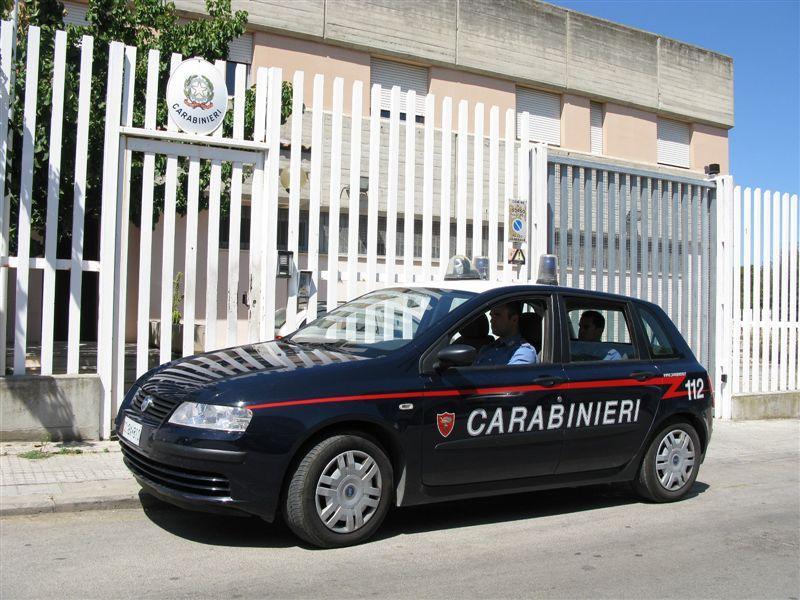 La stazione die carabinieri di Sorso