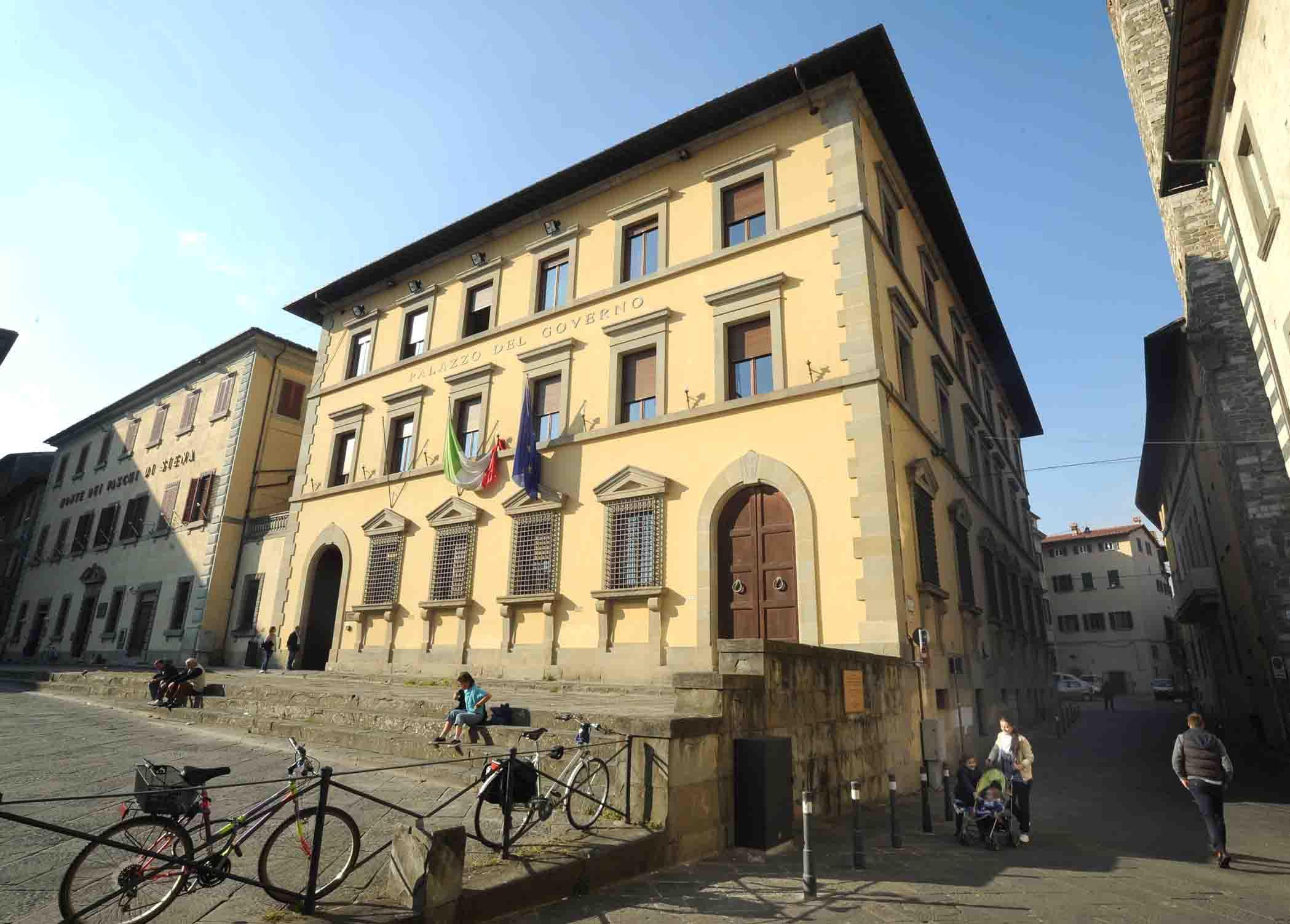 Il palazzo della prefettura di Pistoia