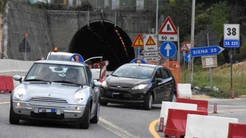 La galleria di Pari chiusa al traffico (foto Bf)