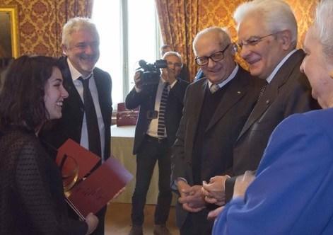 È festa al liceo Azuni: il premio consegnato dal Capo dello Stato 