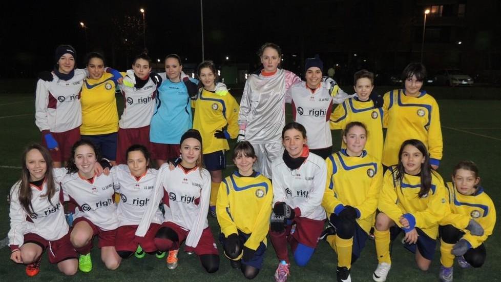 Goleada delle Under 15 del San Paolo