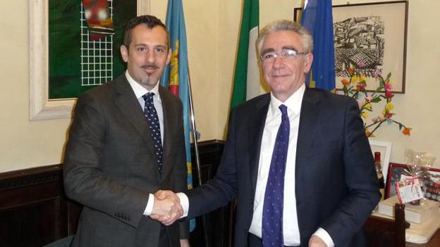 Pecoraro ricevuto dal sindaco