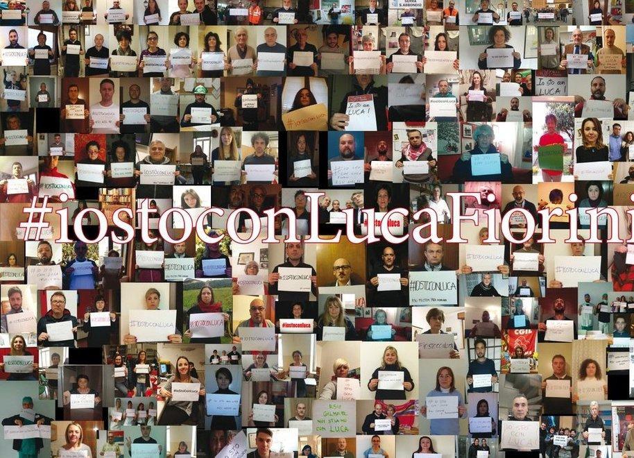 La campagna #IostoconLuca Il volto della solidarietà
