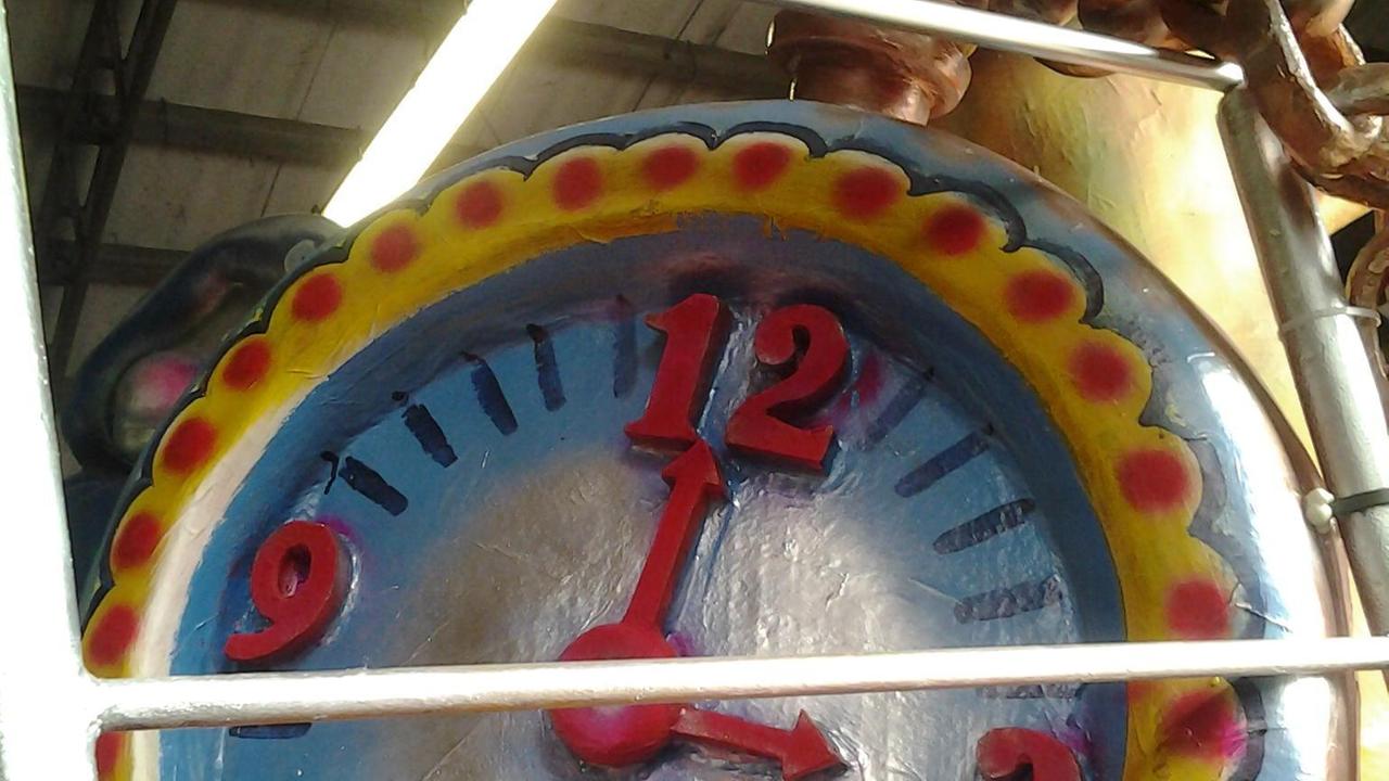 L'orologio per il carro di Orbetello Scalo