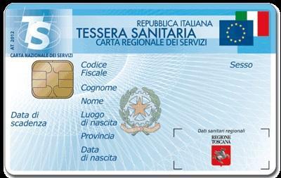 La carta sanitaria elettronica