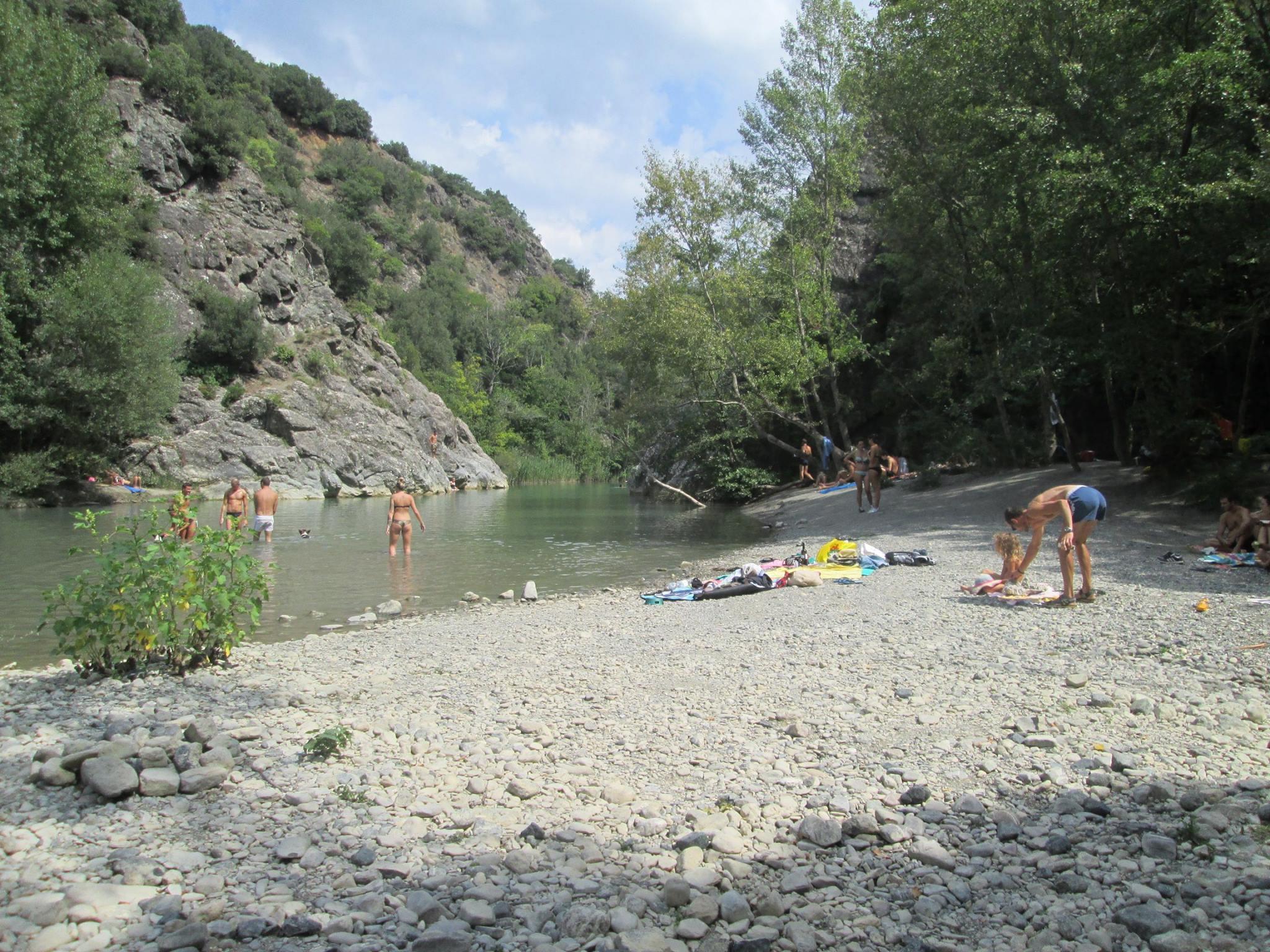 Una veduta del Masso delle Fanciulle