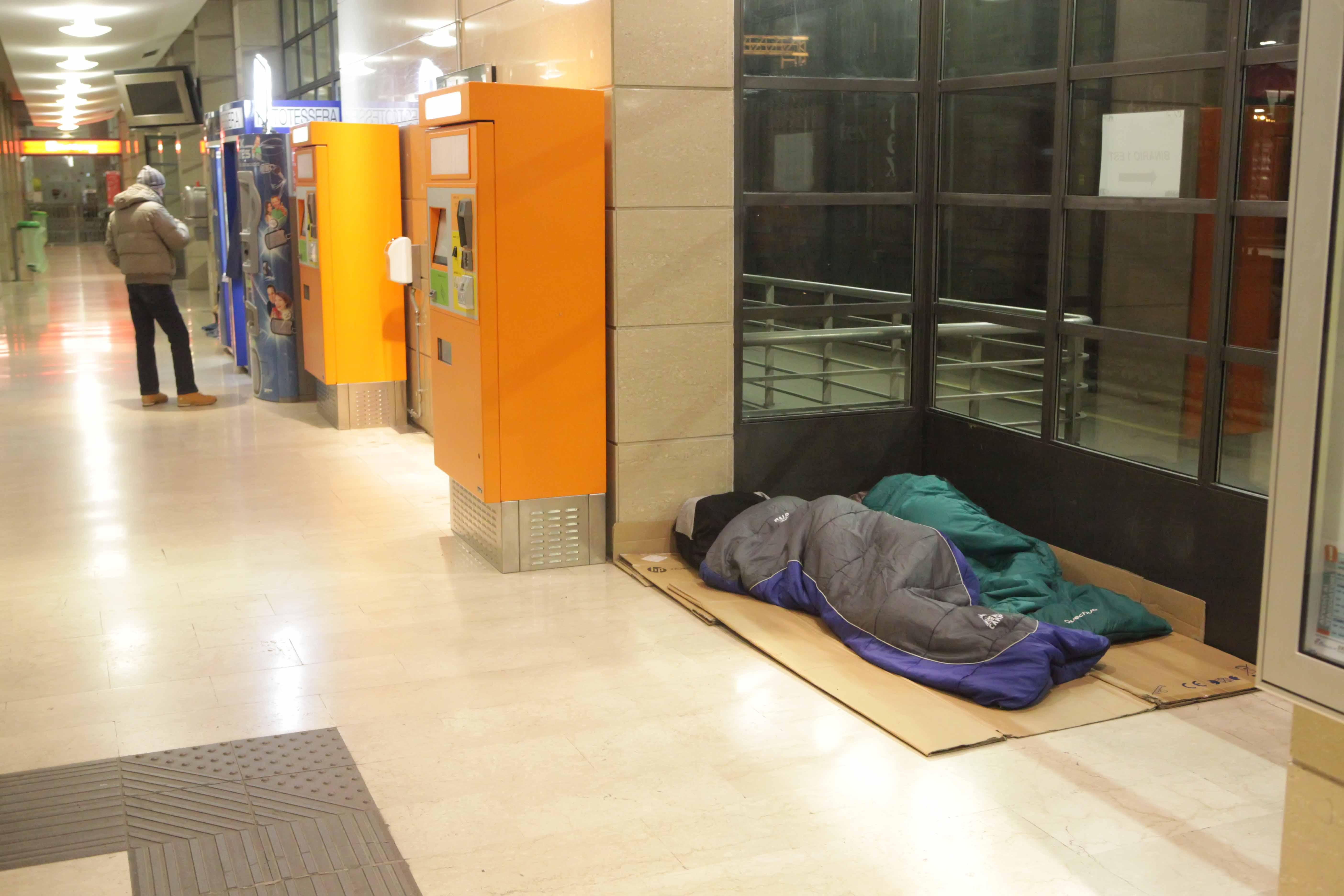 Senzatetto, a Reggio Emilia crescono gli Italiani in difficoltà