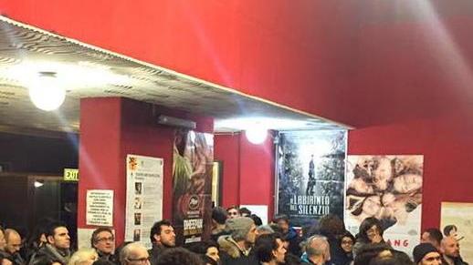 In tanti alla proiezione di «Profondo rosso»