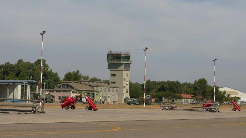 L'aeroporto militare di decimomannu