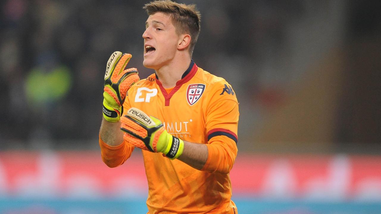 Il portiere Alessio Cragno