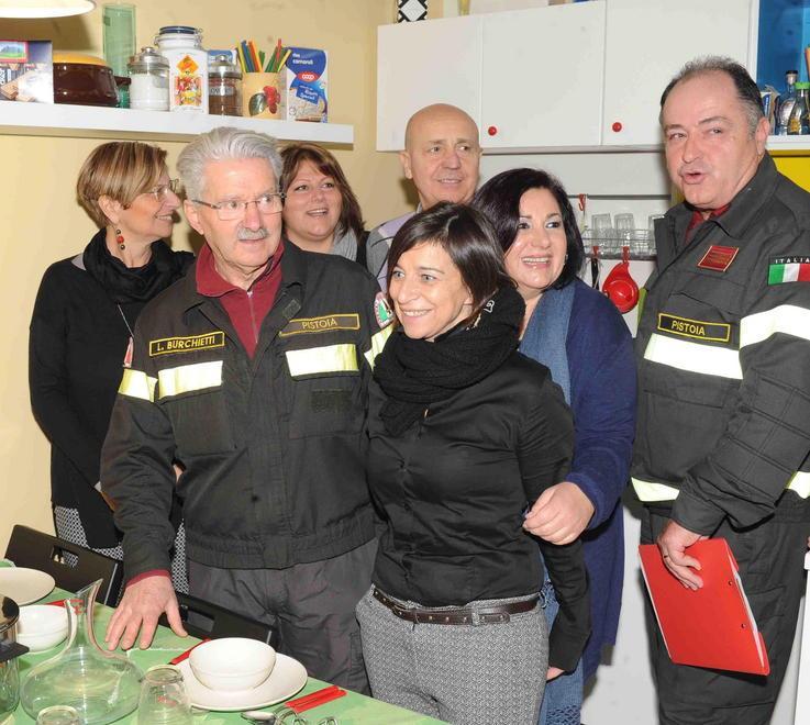 Una dimostrazione all'interno di Casa sicura (foto Gori)